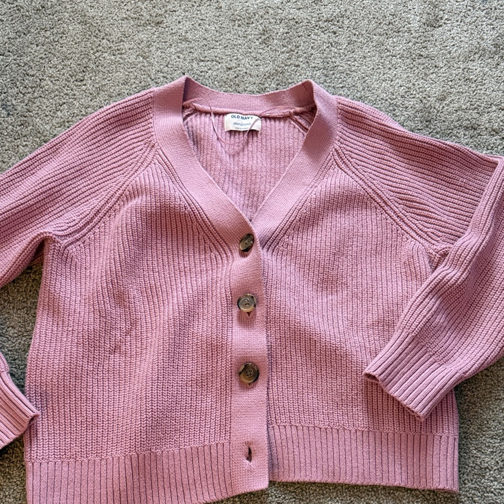 Old Navy Pink Women's Cardigan